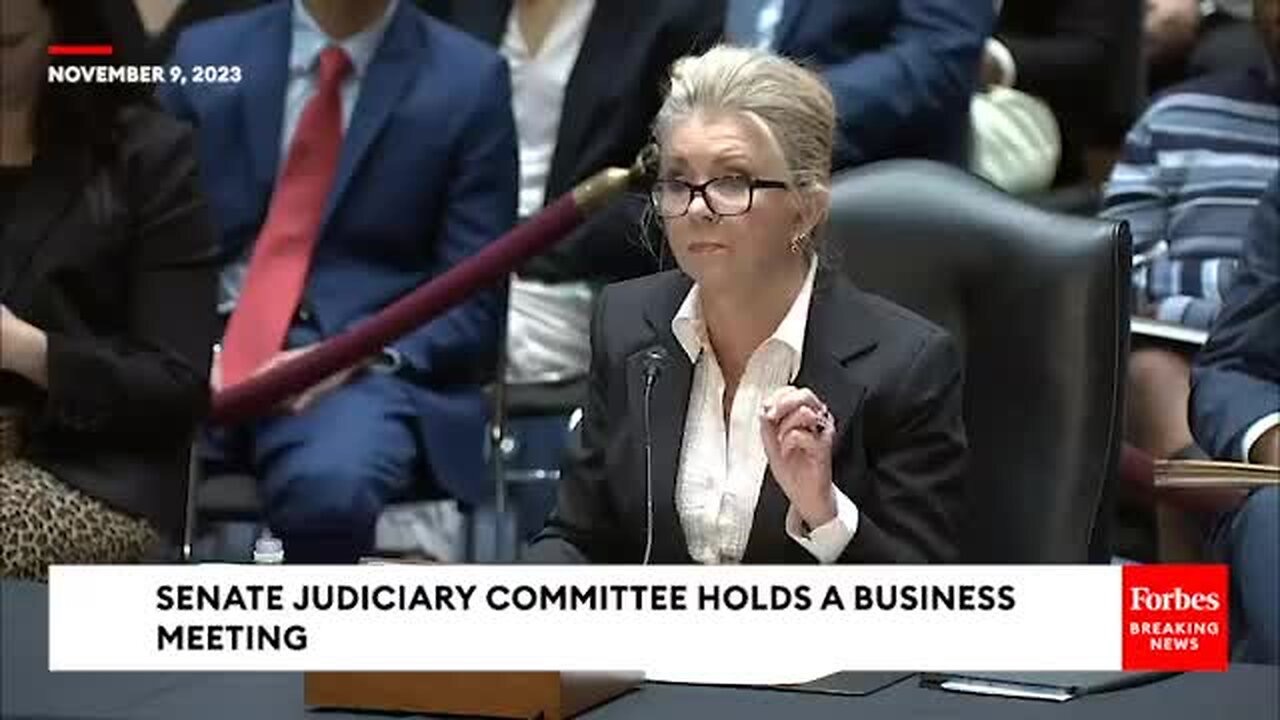Blackburn files amendment to issue subpoenas for Epstein flight logs and more during Senate Judiciary Business Meeting
