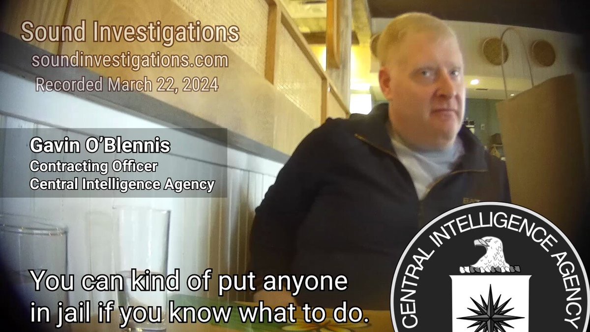 Former FBI agent, Now Contracting CIA Agent Boasts “Can Put Anyone in Jail…Set ’Em Up!”
